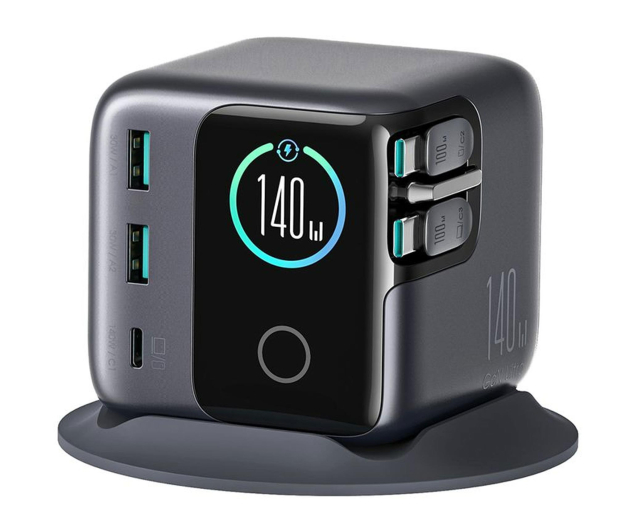 JoyRoom Podix stacja zasilania USB C 140W b GaN 5 portów 6956116762223 - 1474905 - zdjęcie